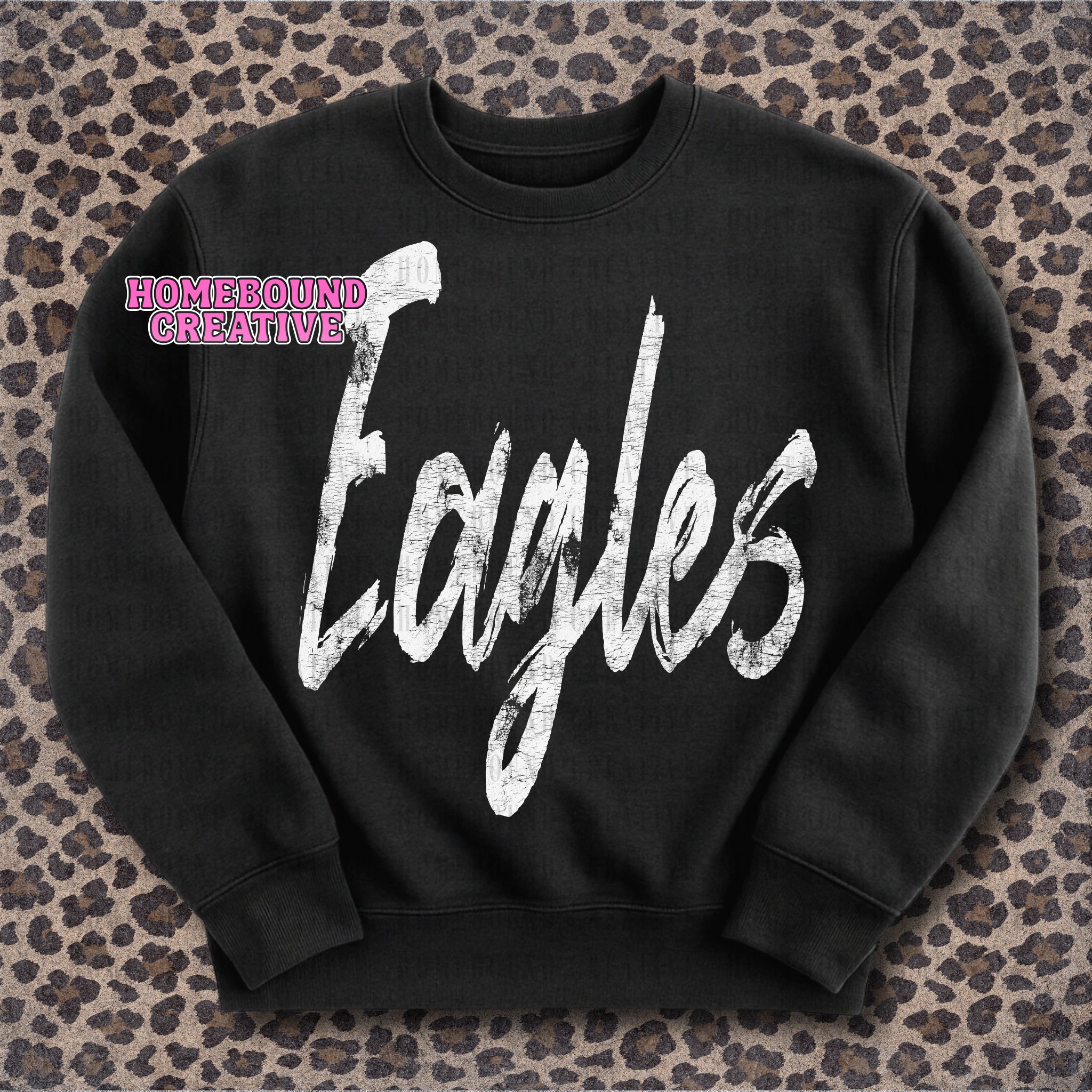 Tall Textured Eagles PNG