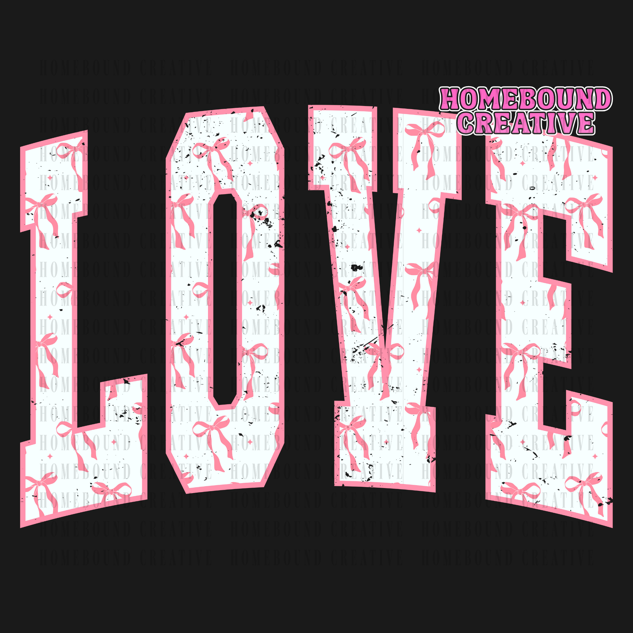 Coquette Varsity Love PNG