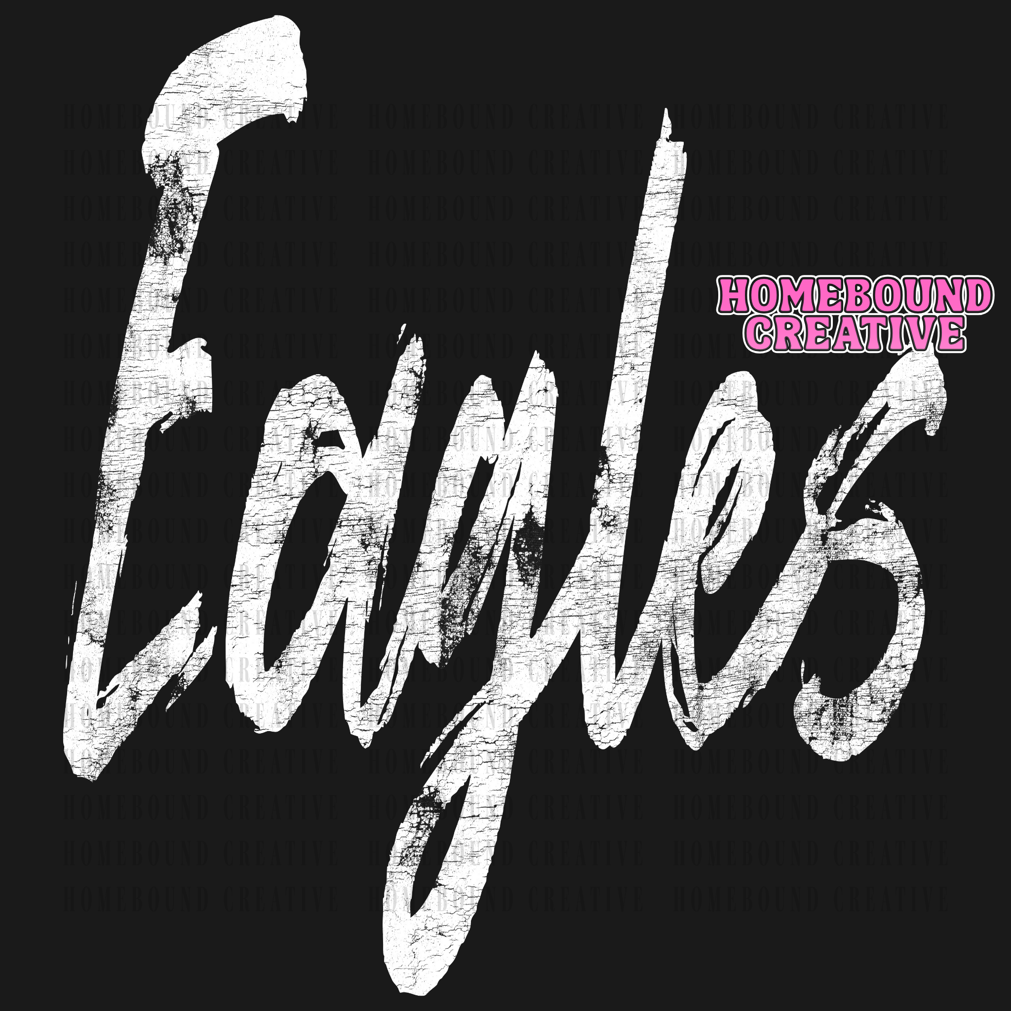 Tall Textured Eagles PNG