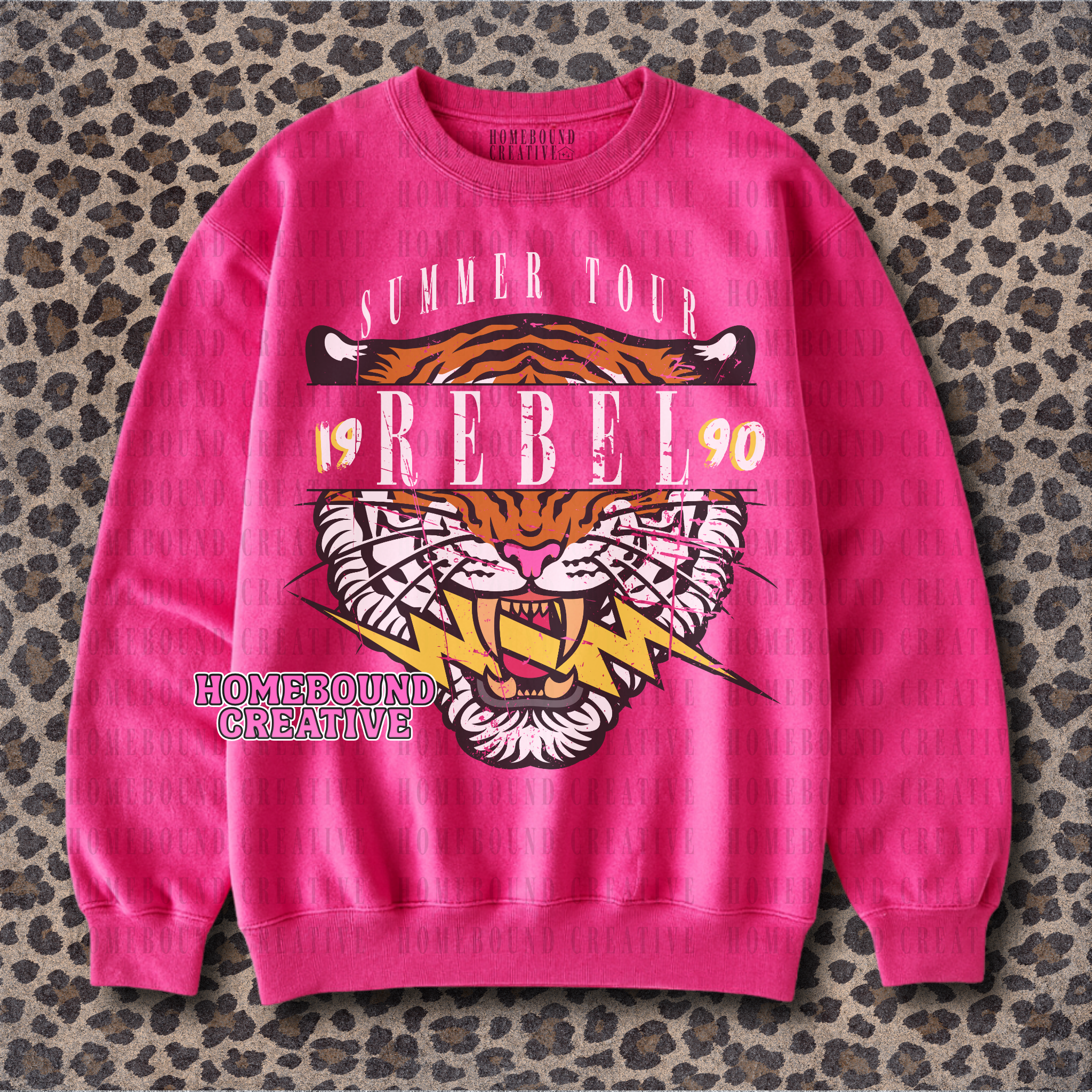 Summer Tour Tiger PNG