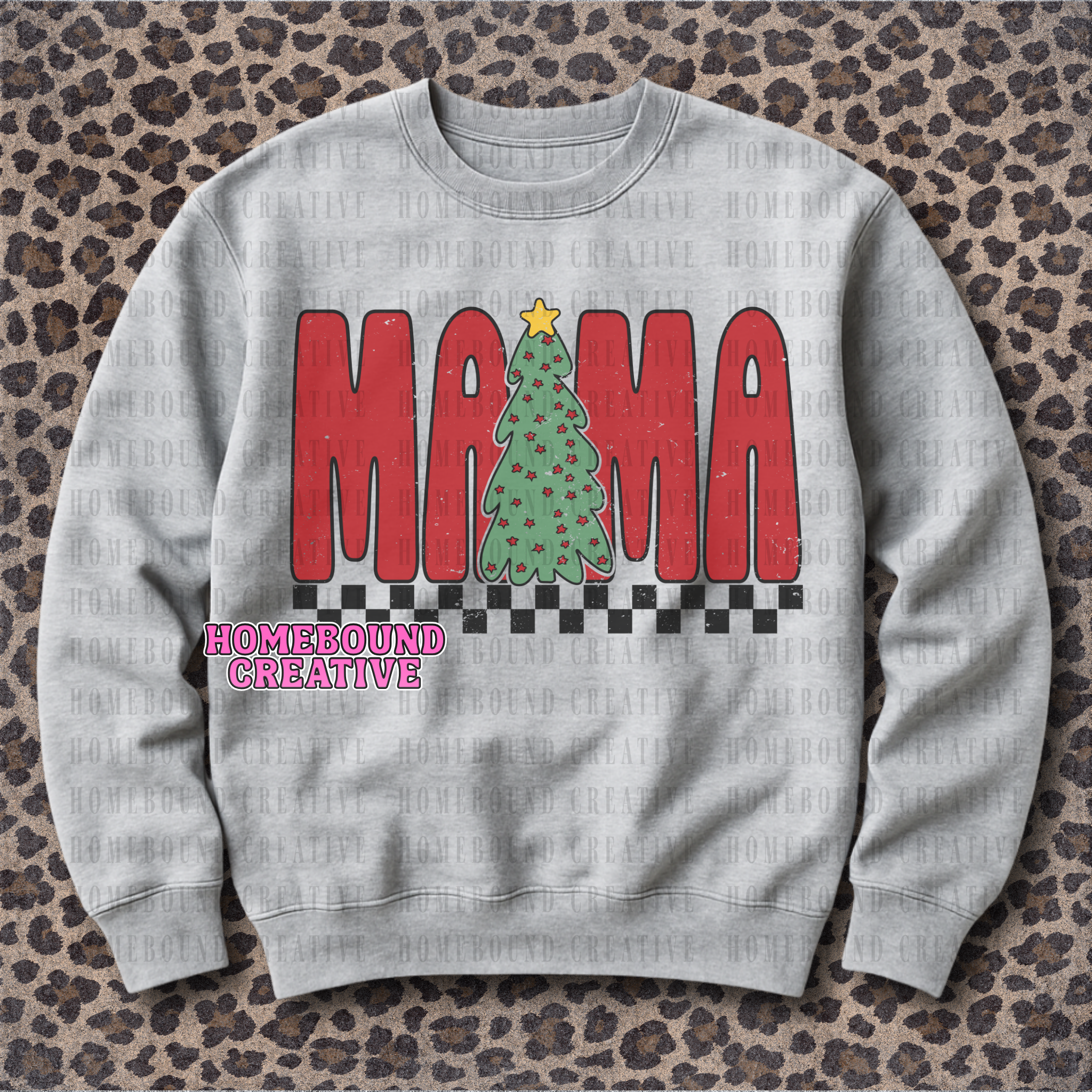 Christmas Tree Mama PNG