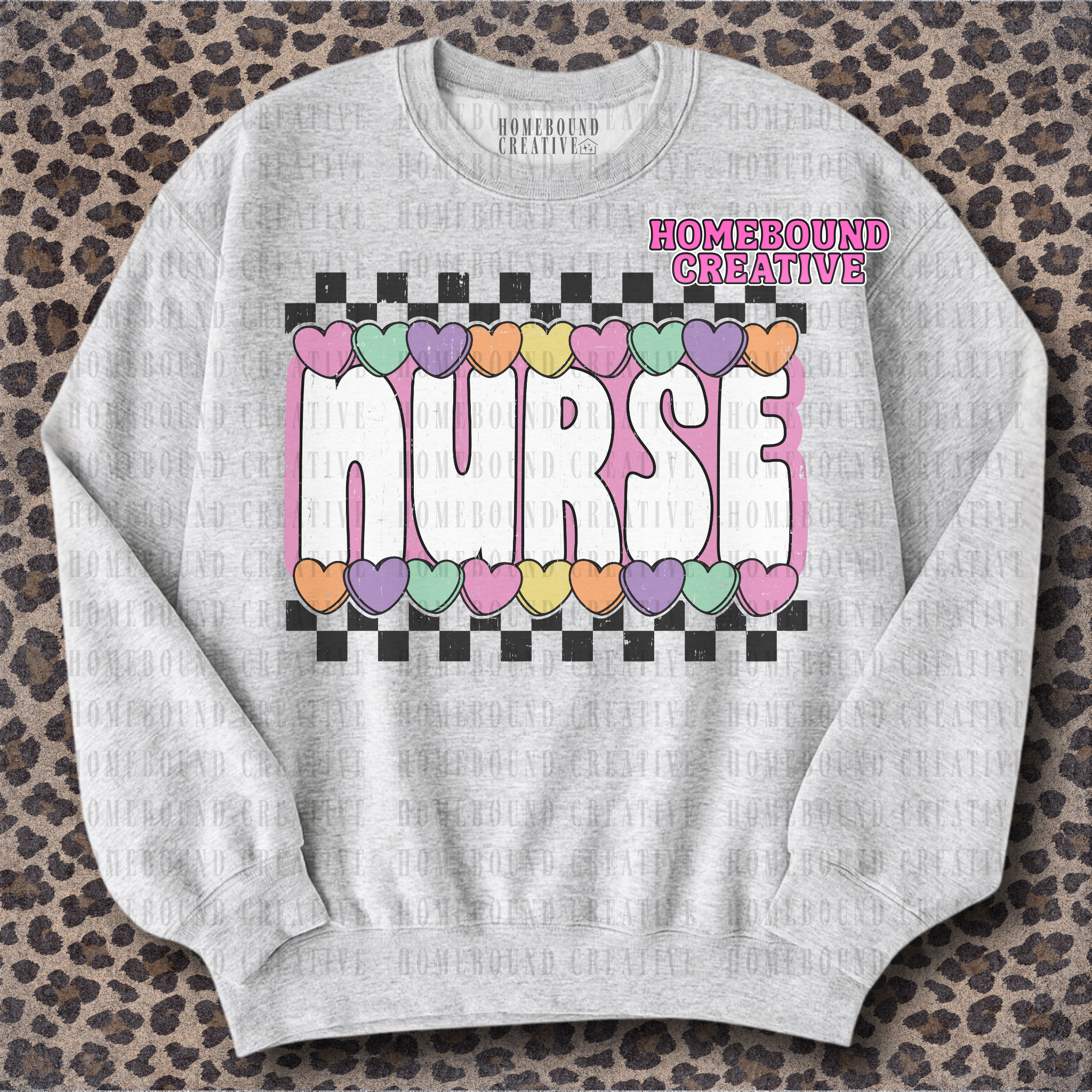 Candy Hearts Nurse PNG