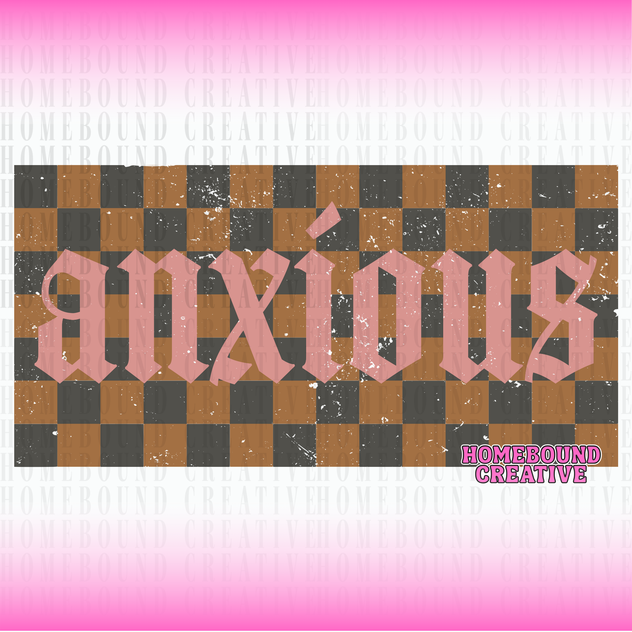 Preppy Goth Anxious PNG