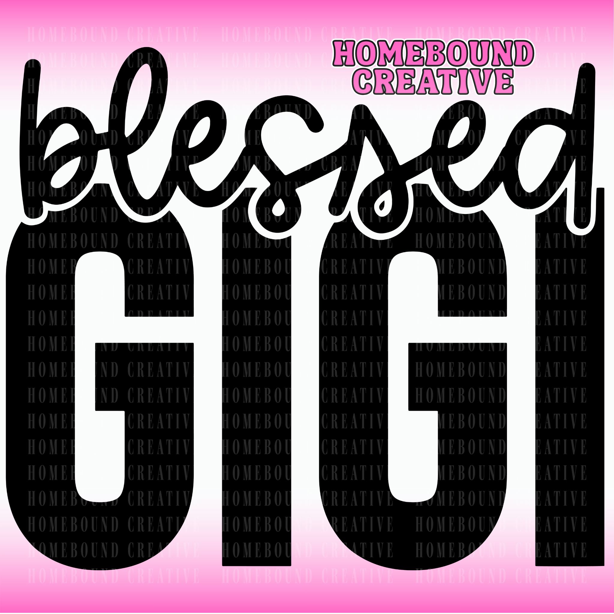 Blessed Gigi SVG + PNG