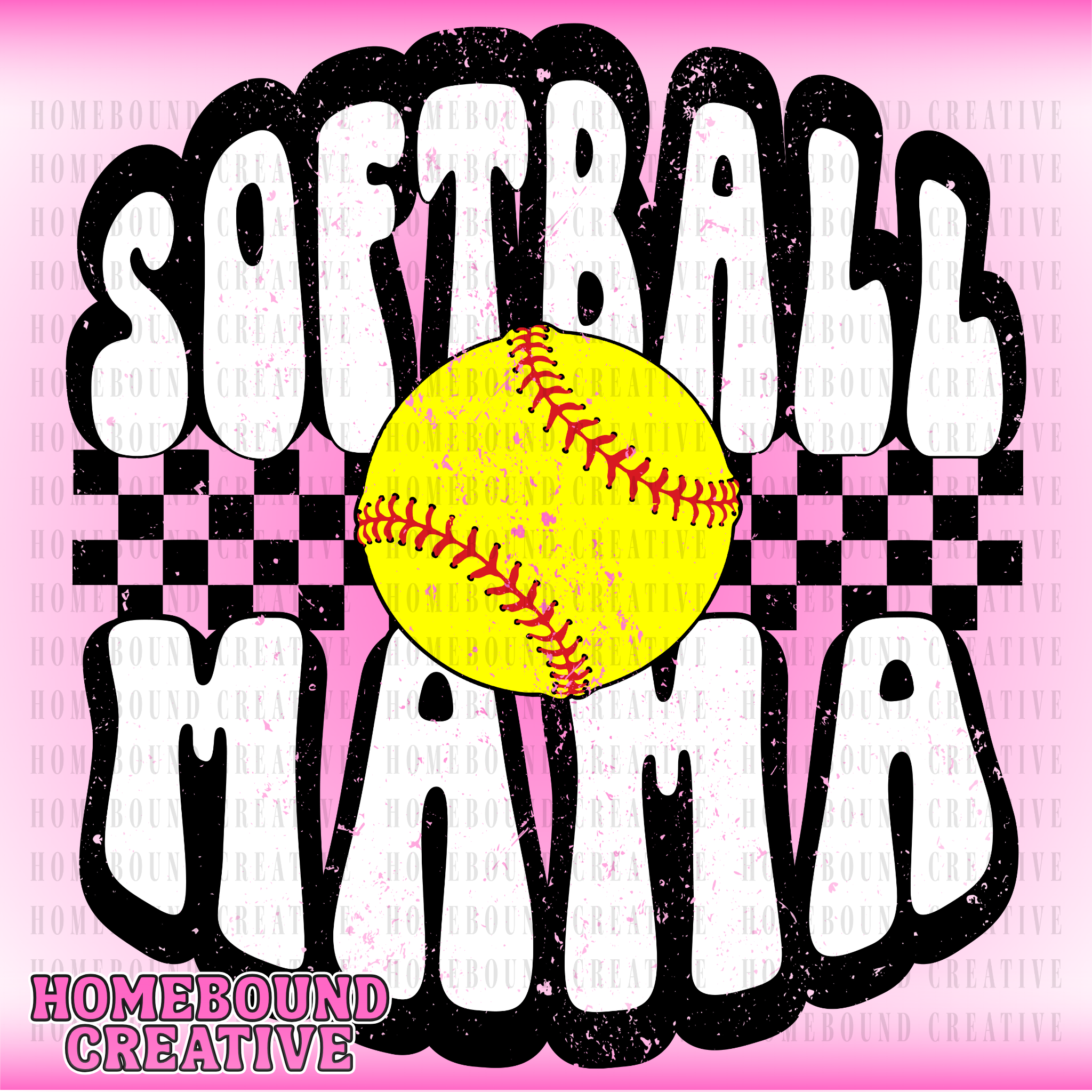 Softball Mama PNG