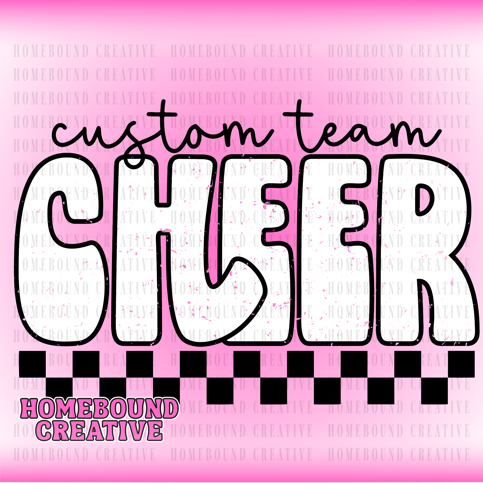 Custom Retro Cheer PNG