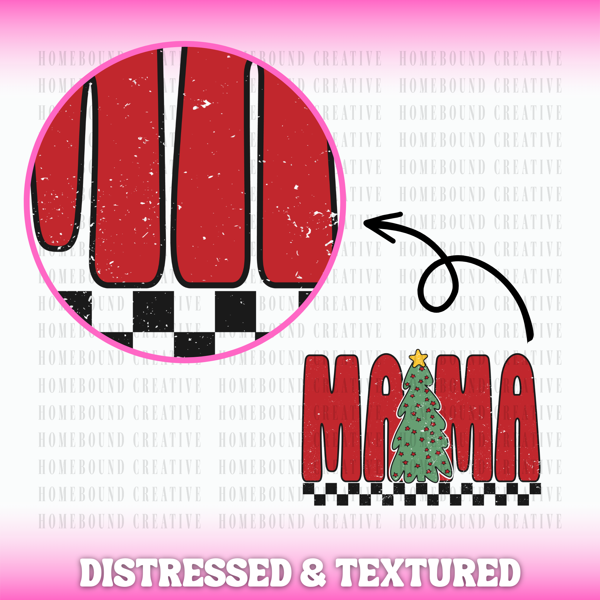 Christmas Tree Mama PNG